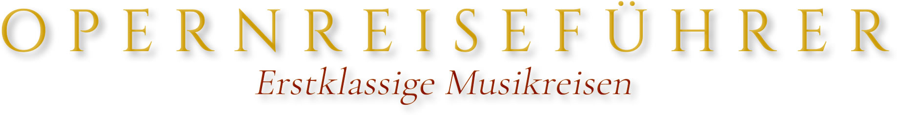 Opernreiseführer Logo